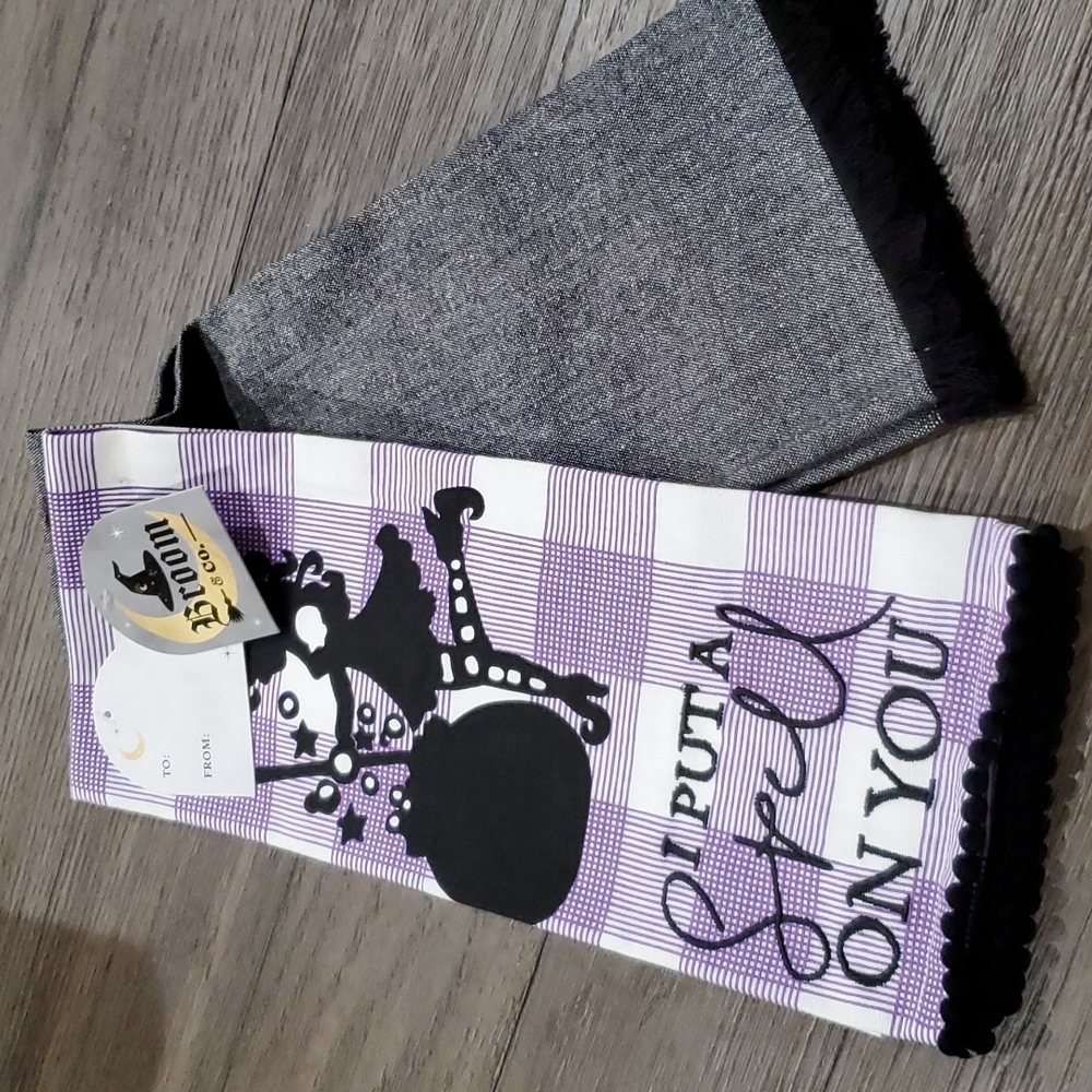 2 Pk I Put A Spell On You Decorative Kitchen Towels
